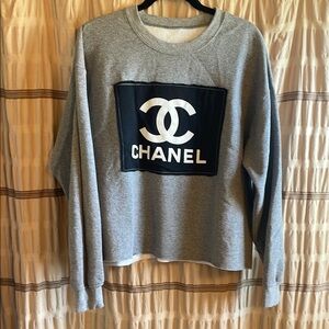 Chanel Gray Women's Sweater